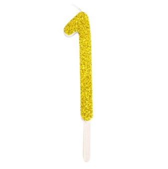 Picture of CANDLE GOLD NUMBER 1